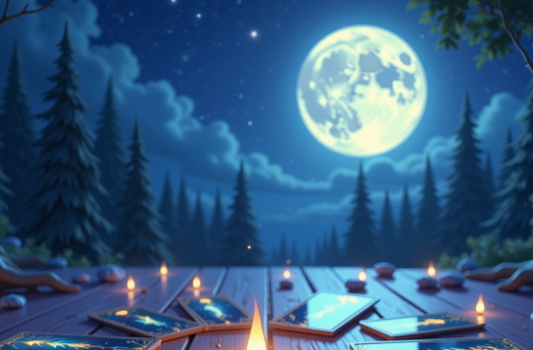 Les oracles et la pleine lune : lien magique
