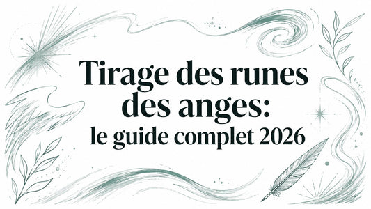 Tirage des runes des anges: le guide complet 2026