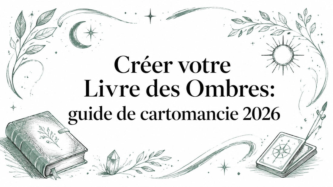 Créer votre Livre des Ombres: guide de cartomancie 2026