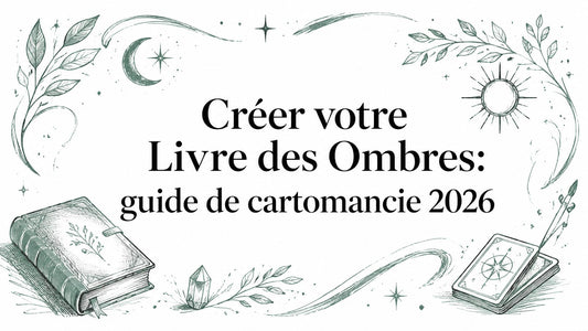 Créer votre Livre des Ombres: guide de cartomancie 2026