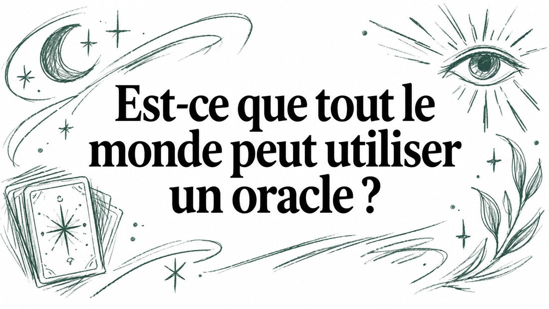 Est-ce que tout le monde peut utiliser un oracle ?