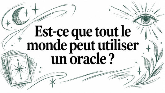 Est-ce que tout le monde peut utiliser un oracle ?