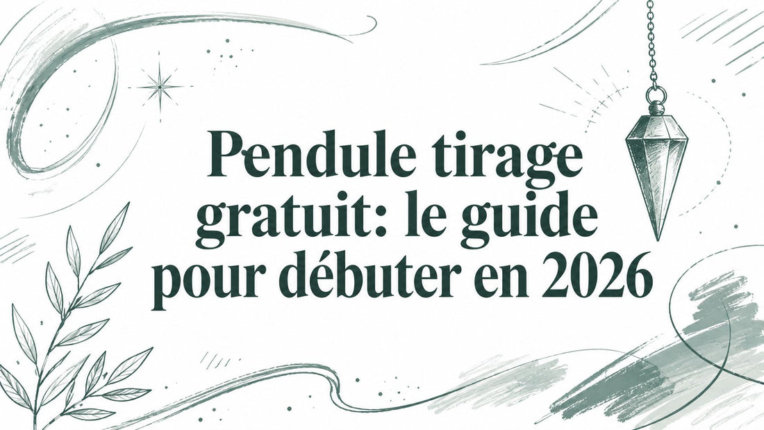 Pendule tirage gratuit: le guide pour débuter en 2026