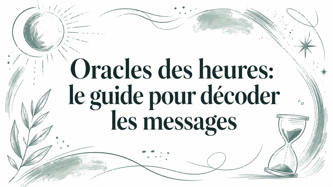 Oracles des heures: le guide pour décoder les messages