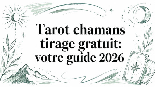 Tarot chamans tirage gratuit: votre guide 2026