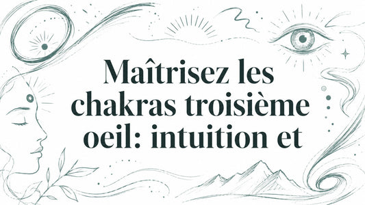 Maîtrisez les chakras troisième oeil: intuition et