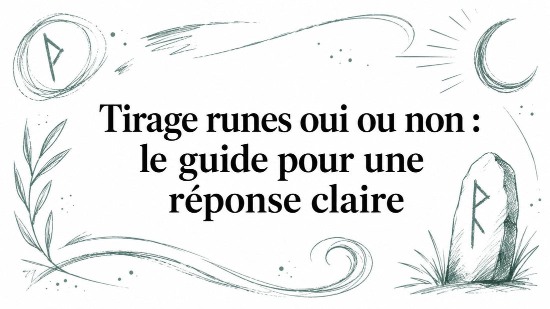 Tirage runes oui ou non : le guide pour une réponse claire